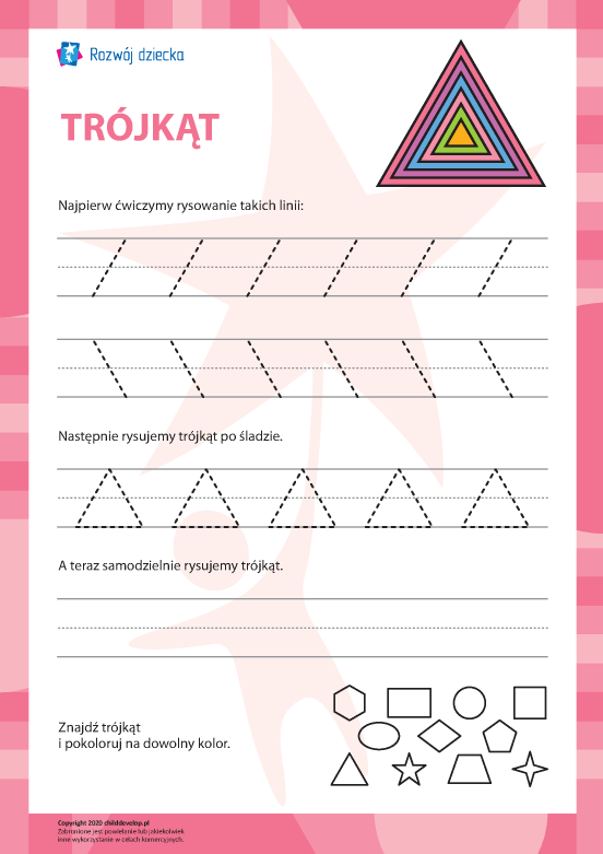 Rysowanie figury „trójkąt” Rysowanie figury „trójkąt”