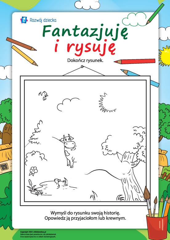 Fantazjujemy i rysujemy: rozwijamy twórczość Fantazjujemy i rysujemy: rozwijamy twórczość