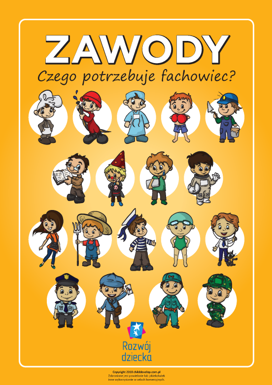 Uczymy się nazw zawodów Uczymy się nazw zawodów