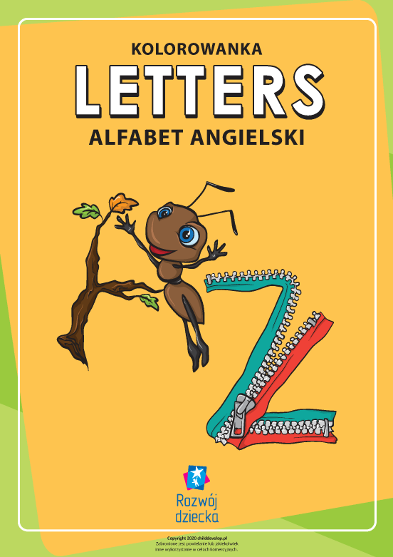 Kolorowanka „Alfabet angielski” Kolorowanka „Alfabet angielski”