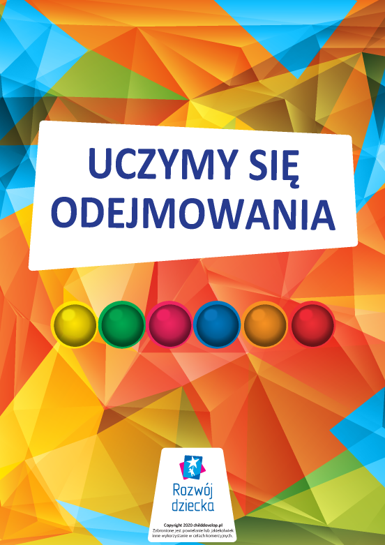 Zestaw zadań: uczymy się odejmowania Zestaw zadań: uczymy się odejmowania