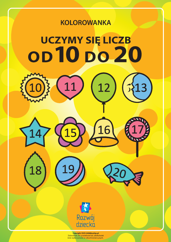 Uczymy się liczb od „10” do „20” Uczymy się liczb od „10” do „20”