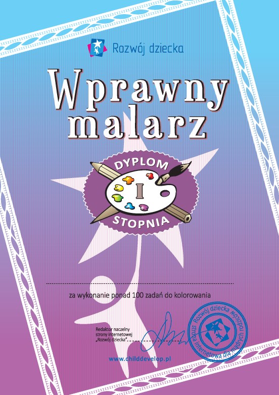 Wprawny malarz I stopnia Wprawny malarz I stopnia