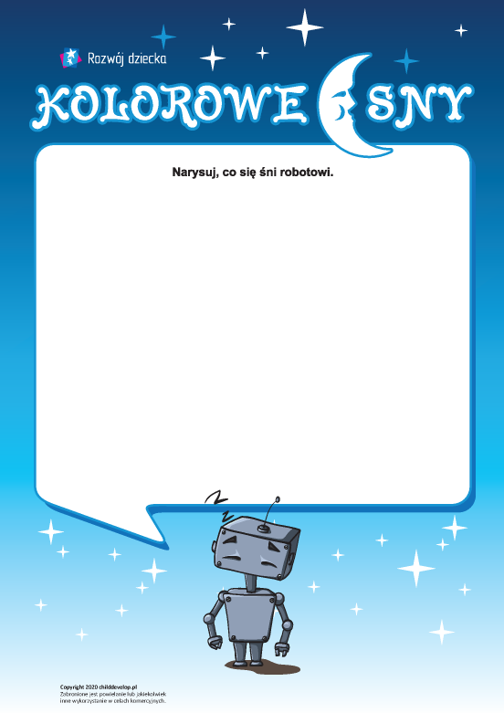 Kolorowe sny robota Kolorowe sny robota