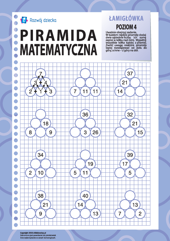 Piramida matematyczna: poziom 4 Piramida matematyczna: poziom 4