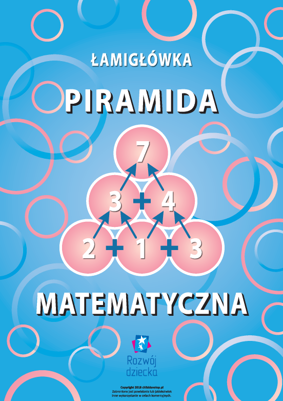Łamigłówka „Piramida matematyczna” Łamigłówka „Piramida matematyczna”