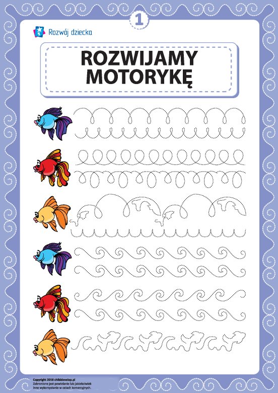 Rozwijamy umiejętności motoryczne i koordynację nr 1 Rozwijamy umiejętności motoryczne i koordynację nr 1