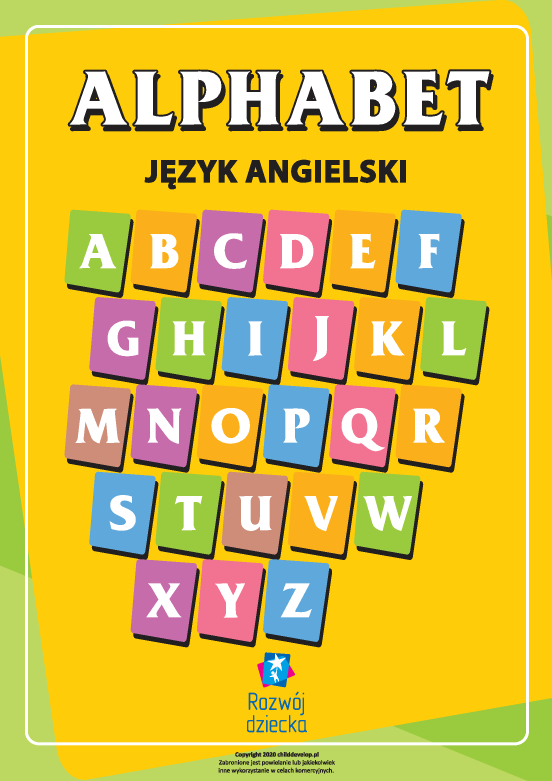 Pisanie liter alfabetu angielskiego Pisanie liter alfabetu angielskiego