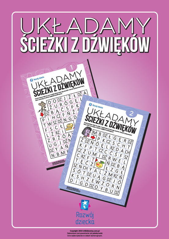 Labirynty z samogłosek i spółgłosek Labirynty z samogłosek i spółgłosek