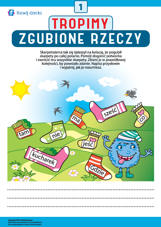Tropimy zgubione rzeczy nr 1: wyjaśniamy przysłowia Tropimy zgubione rzeczy nr 1: wyjaśniamy przysłowia