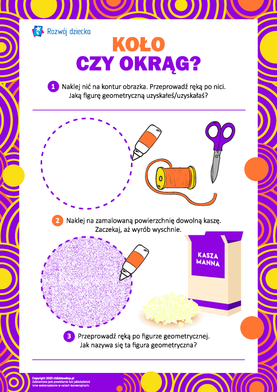 Koło czy okrąg: figury geometryczne Koło czy okrąg: figury geometryczne