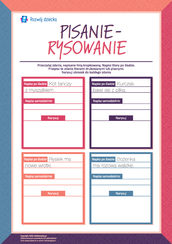 Pisanie-rysowanie Pisanie-rysowanie