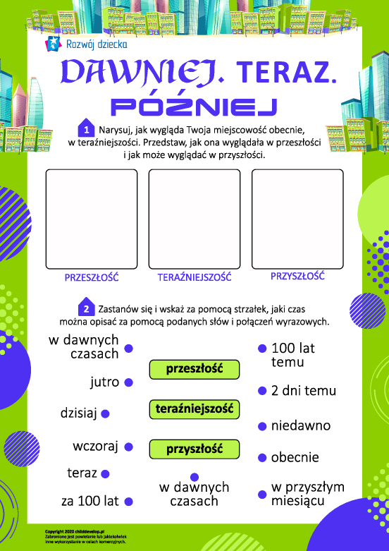 Przeszłość. Teraźniejszość. Przyszłość: orientujemy się w czasie Przeszłość. Teraźniejszość. Przyszłość: orientujemy się w czasie