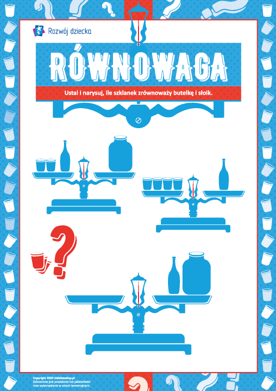 Równowaga: porównujemy masę przedmiotów Równowaga: porównujemy masę przedmiotów