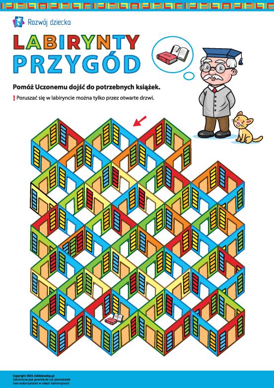 Labirynty przygód: droga Uczonego do książek Labirynty przygód: droga Uczonego do książek
