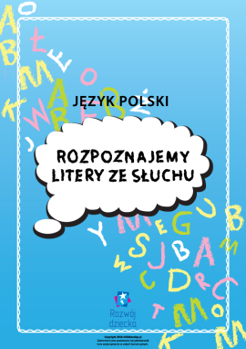 Rozpoznajemy polskie litery ze słuchu