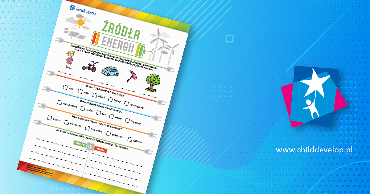 źródła Energii Sprawdzian Dla 1