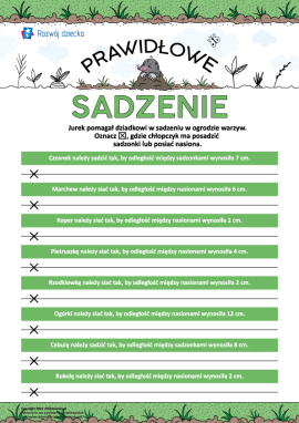 Prawidłowe sadzenie: uczymy się mierzenia