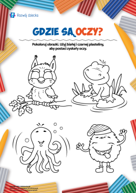 „Gdzie są oczy?”: rozwijamy motorykę