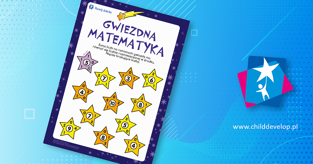 Sprawdzian Dla Klasy 1 Dodawanie Do 15 Do Druku Gwiezdna matematyka: dodawanie w zakresie 10 – do druku karty pracy