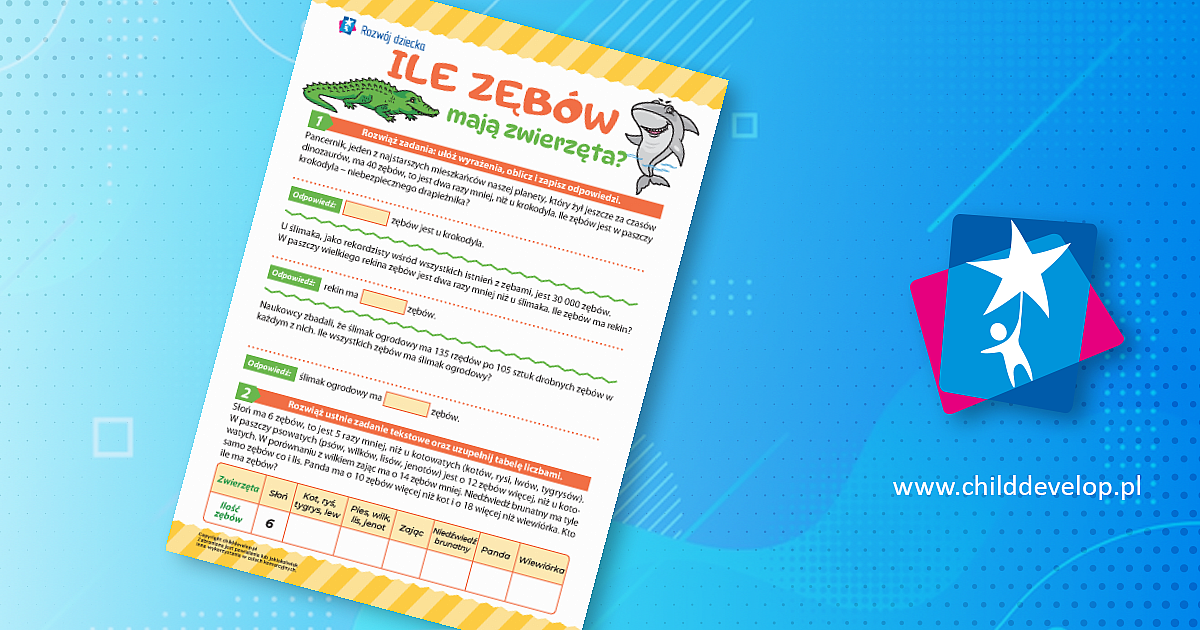 Rozwiązywanie zadań tekstowych różnego rodzaju: wykorzystujemy