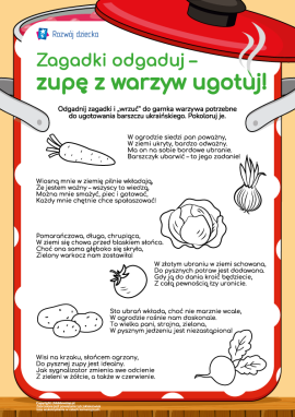 Zagadki o warzywach na barszcz