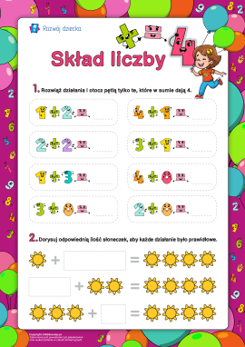 Skład liczby 4