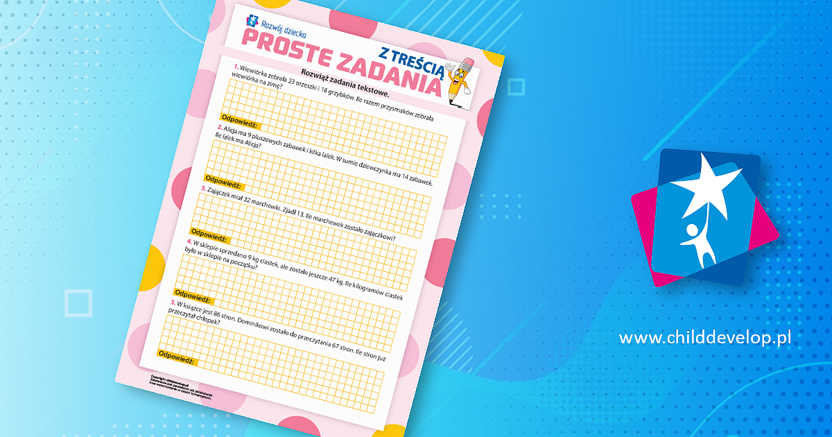 Proste Zadania Tekstowe Klasa 2