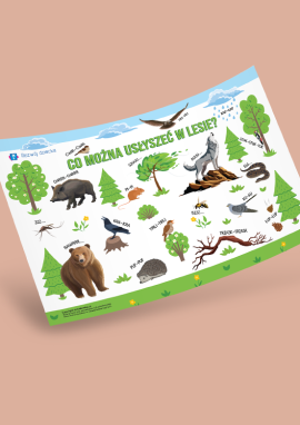 W lesie: naśladujemy odgłosy zwierząt, onomatopeje