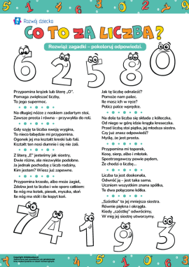 Liczby: rymowane zagadki