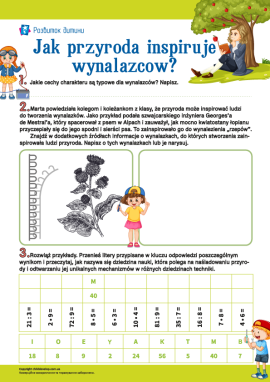 Wynalazki inspirowane przyrodą: uczymy się spostrzegawczości