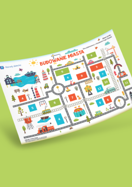 Skład liczby z klockami Lego Classic: edukacyjna gra planszowa