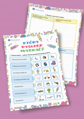 Który rysunek wybrać: rozwój logicznego myślenia