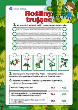 Trujące rośliny: ustalamy zasady postępowania