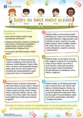 Rozmawiamy o tolerancji: trenujemy empatię