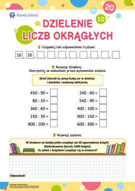 Dzielenie liczb okrągłych