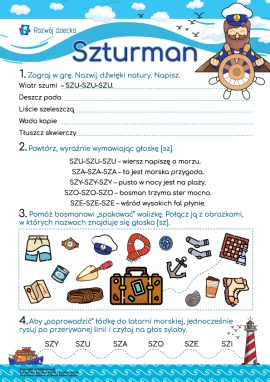 Szturman: automatyzacja głoski [SZ]