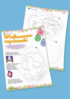 Wielkanocne wycinanki: ozdoby z papieru