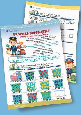 Dziesiątki. Liczenie dziesiątkami