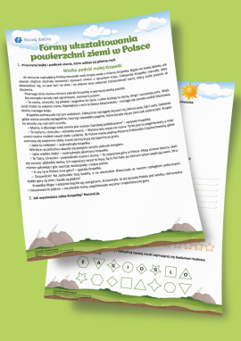 Bajka dydaktyczna o formach ukształtowania powierzchni ziemi