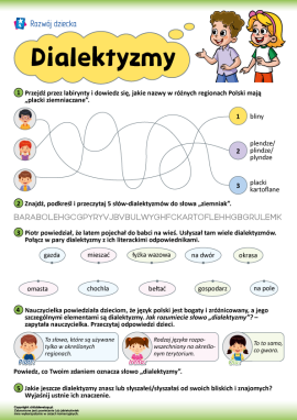 Poznajemy dialektyzmy języka polskiego