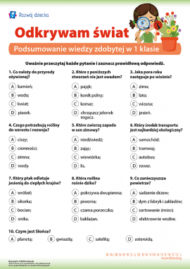 Sprawdzam swoją wiedzę