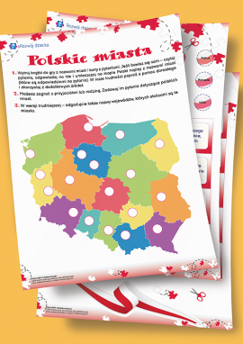 Polskie miasta: podróżujemy palcem po mapie