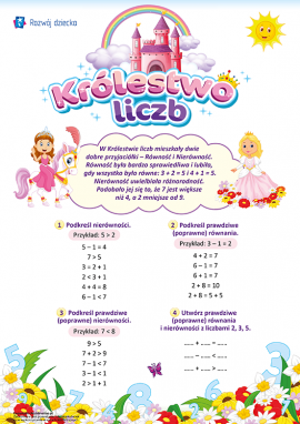 Królestwo liczb: poznajemy równania i nierówności liczbowe