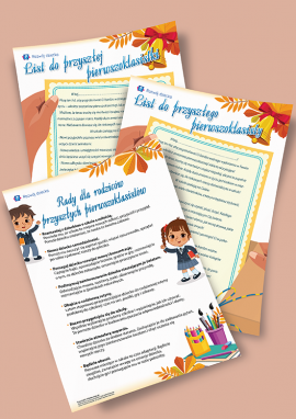 List do przyszłych pierwszoklasistów od pierwszego nauczyciela/pierwszej nauczycielki i porady dla rodziców