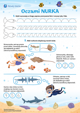 Oczami nurka: rozwijamy myślenie przestrzenne i wyobraźnię