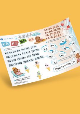 Nauka czytania: sylaby otwarte