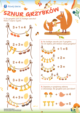 Nietypowe zadania na dodawanie w zakresie do 10