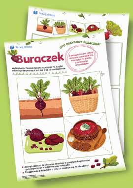 Ułóż obrazek z części: warzywne puzzle dla dzieci od 3 roku życia