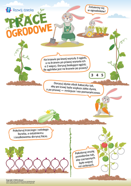 Zadania logiczne dla przedszkolaków: liczenie w zakresie do 10